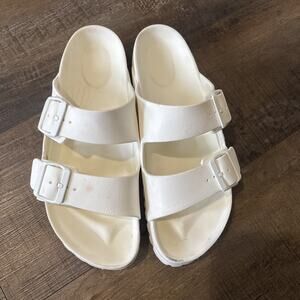 Birkenstock Arizona Eva Sandals 39 White